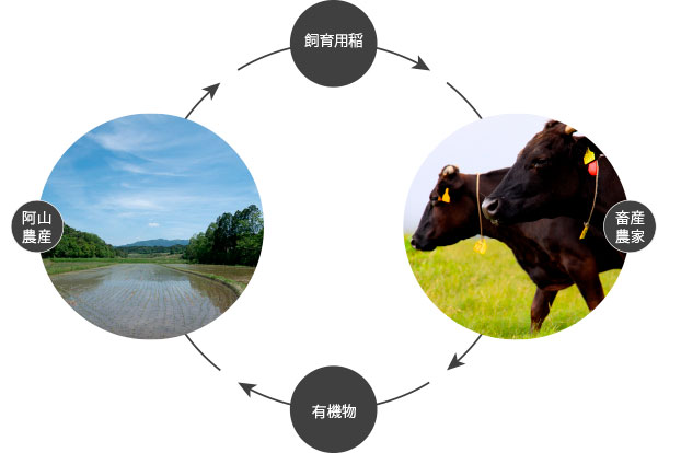 耕畜連携の図